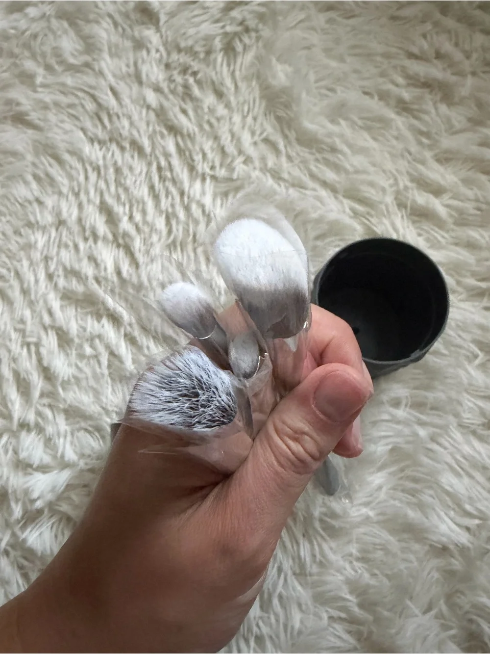 LARUCE 5 pc make up brush set